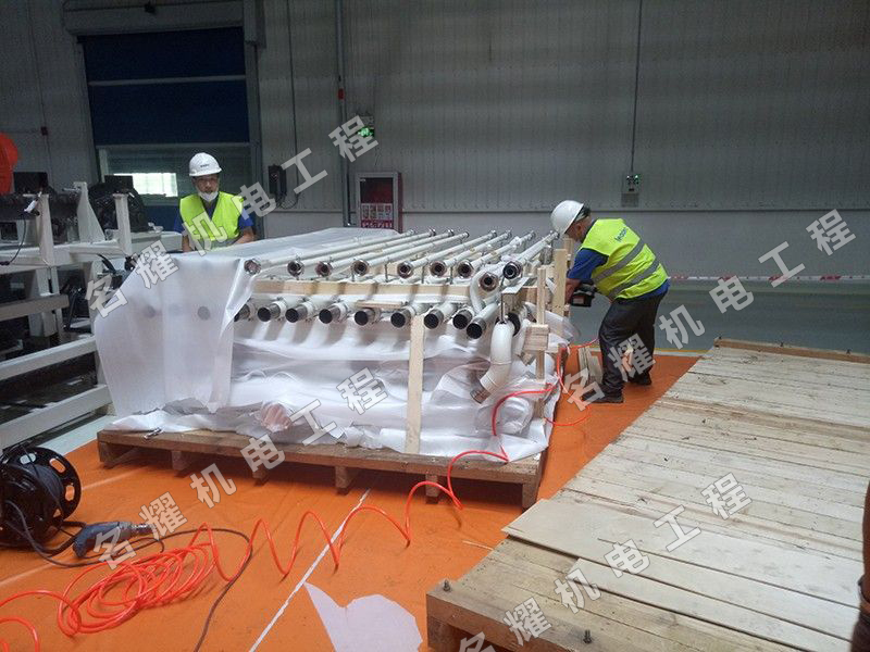 菏澤市名耀機電工程有限公司工程案例保定長城熱處理線搬遷